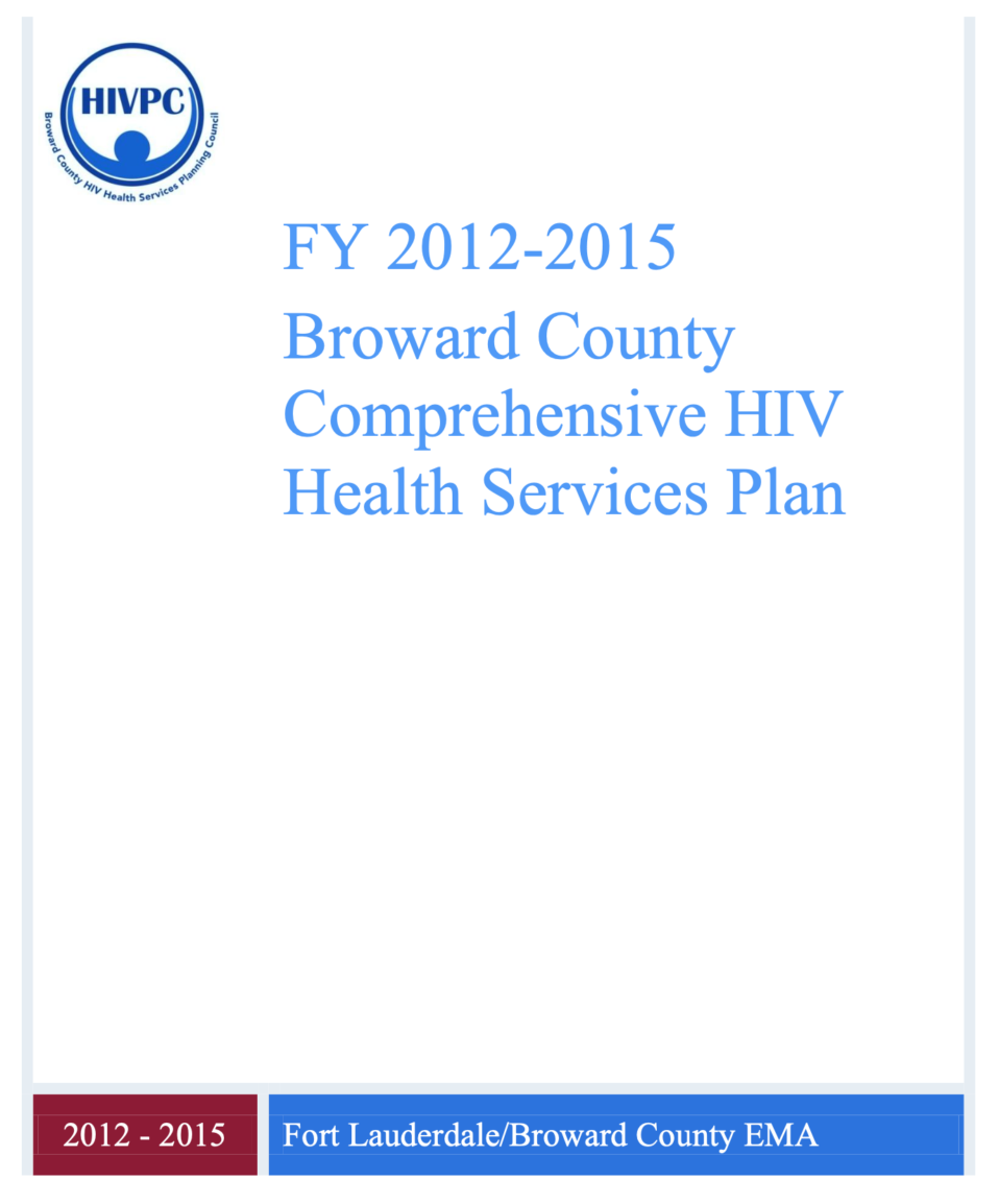 Broward County Comprehensive Plan 2012-2015 | Broward Regional Health ...